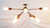 Prague Nova - Flush Mount Pendant Chandelier - 8 Lights - 32130