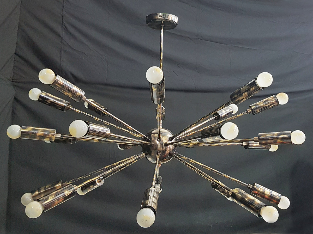 Kyoto Nova - Brass Chandelier - 24 Lights - 32132
