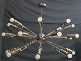 Kyoto Nova - Brass Chandelier - 24 Lights - 32132
