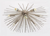 Milan Urchin - Flush Mount Mid-century Chandelier - 9 Lights - 32134
