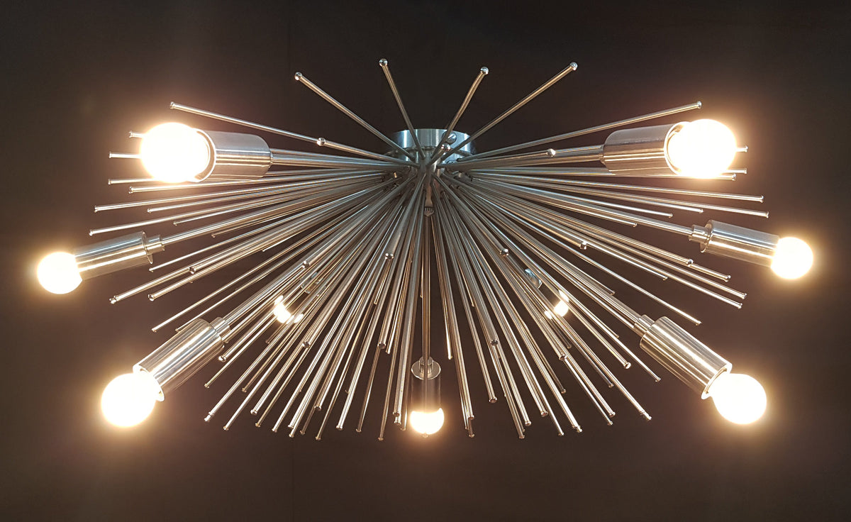 Kyoto Urchin - Flush Mount Pendant Chandelier - 9 Lights - 32135