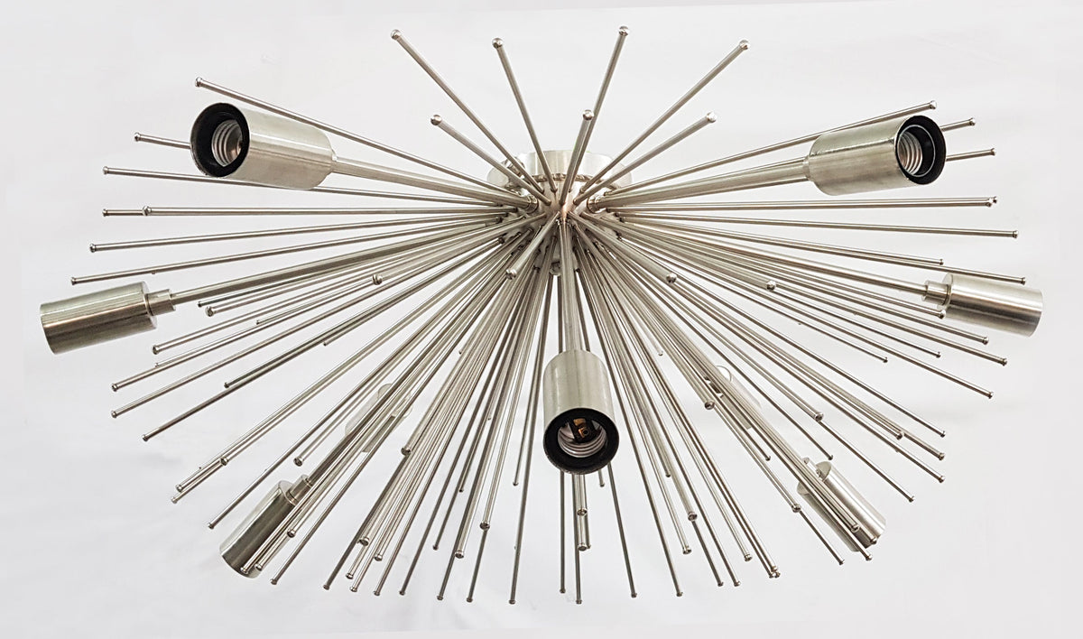 Kyoto Urchin - Flush Mount Pendant Chandelier - 9 Lights - 32135