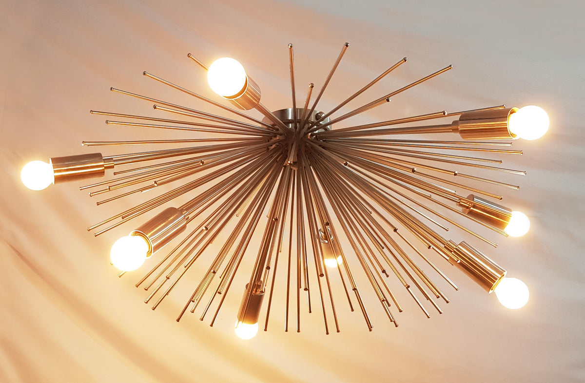 Kyoto Urchin - Flush Mount Pendant Chandelier - 9 Lights - 32135