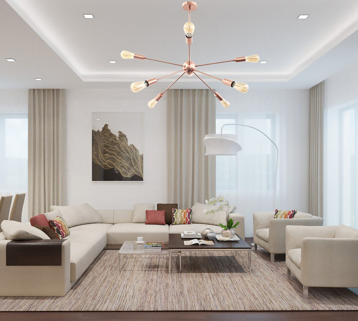Paris Nova - Chandelier - 8 Lights - 32138