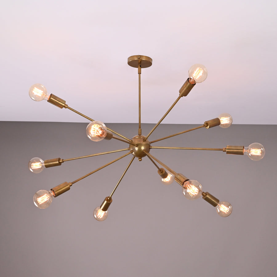 Cairo Nova Mid-century Chandelier - 12 Lights - 32143