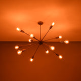 Cairo Nova Mid-century Chandelier - 12 Lights - 32143