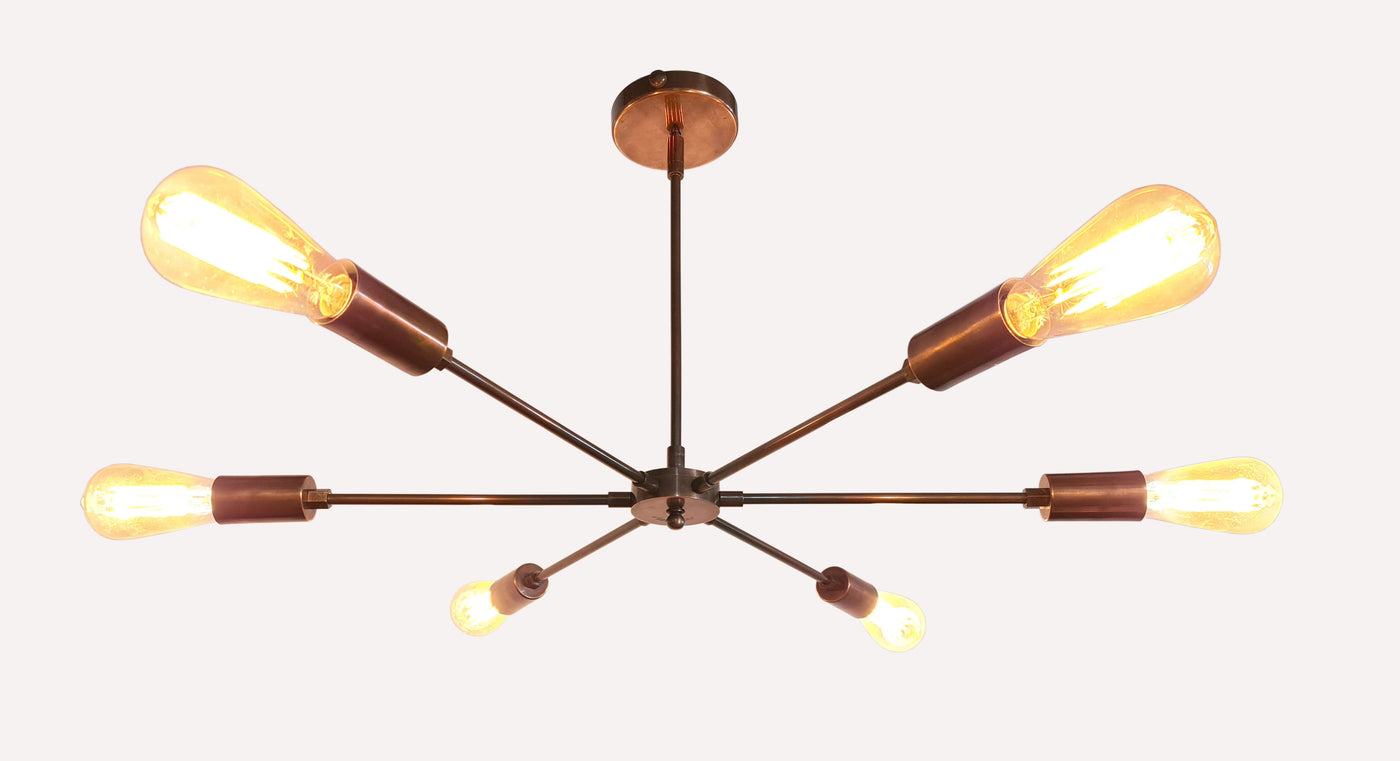 Oslo Vector - Ceiling Chandelier - 6 Lights - 32144
