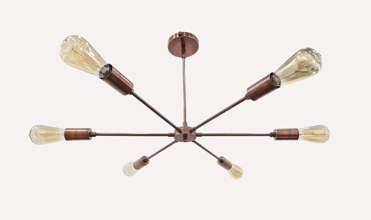 Oslo Vector - Ceiling Chandelier - 6 Lights - 32144