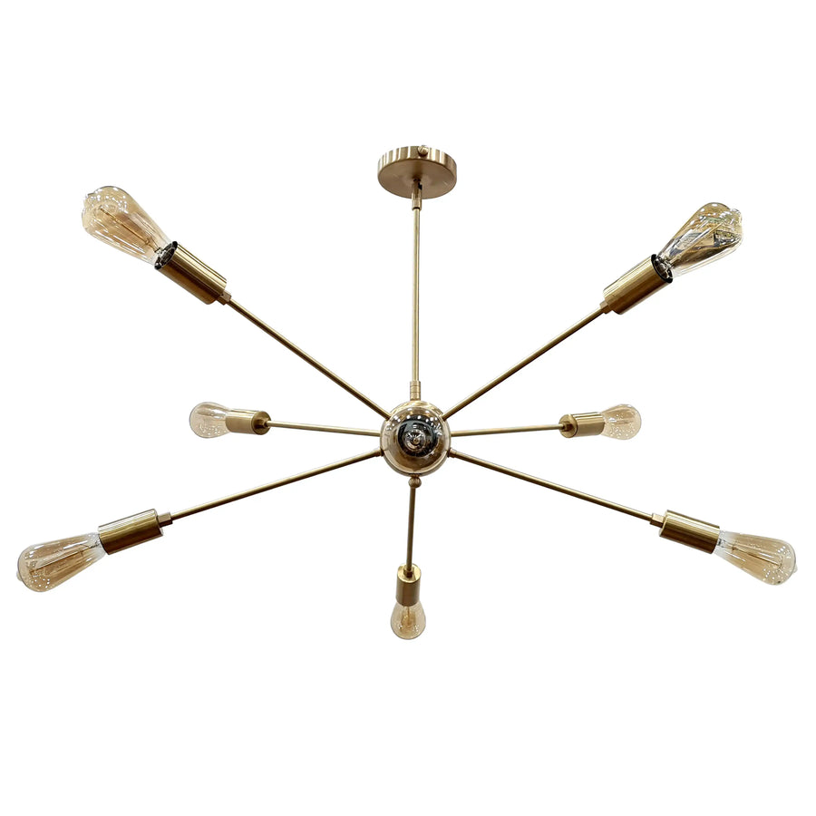 Barcelona Nova Mid-century Chandelier - 8 Lights - 32149