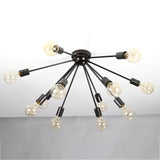 Milan Nova - Flush Mount Pendant Chandelier - 12 Lights - 32154
