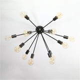 Milan Nova - Flush Mount Pendant Chandelier - 12 Lights - 32154