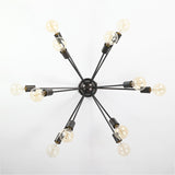 Milan Nova - Flush Mount Pendant Chandelier - 12 Lights - 32154