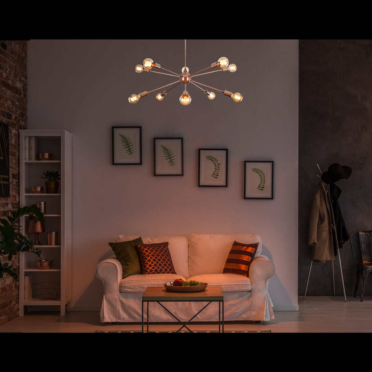 Kyoto Nova - Ceiling Chandelier - 10 Lights - 32158