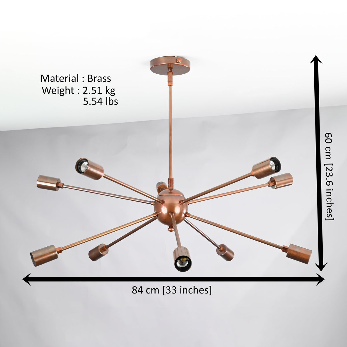 Kyoto Nova - Ceiling Chandelier - 10 Lights - 32158