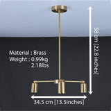 Paris Beacon Mid-century Chandelier - 3 Lights - 32173