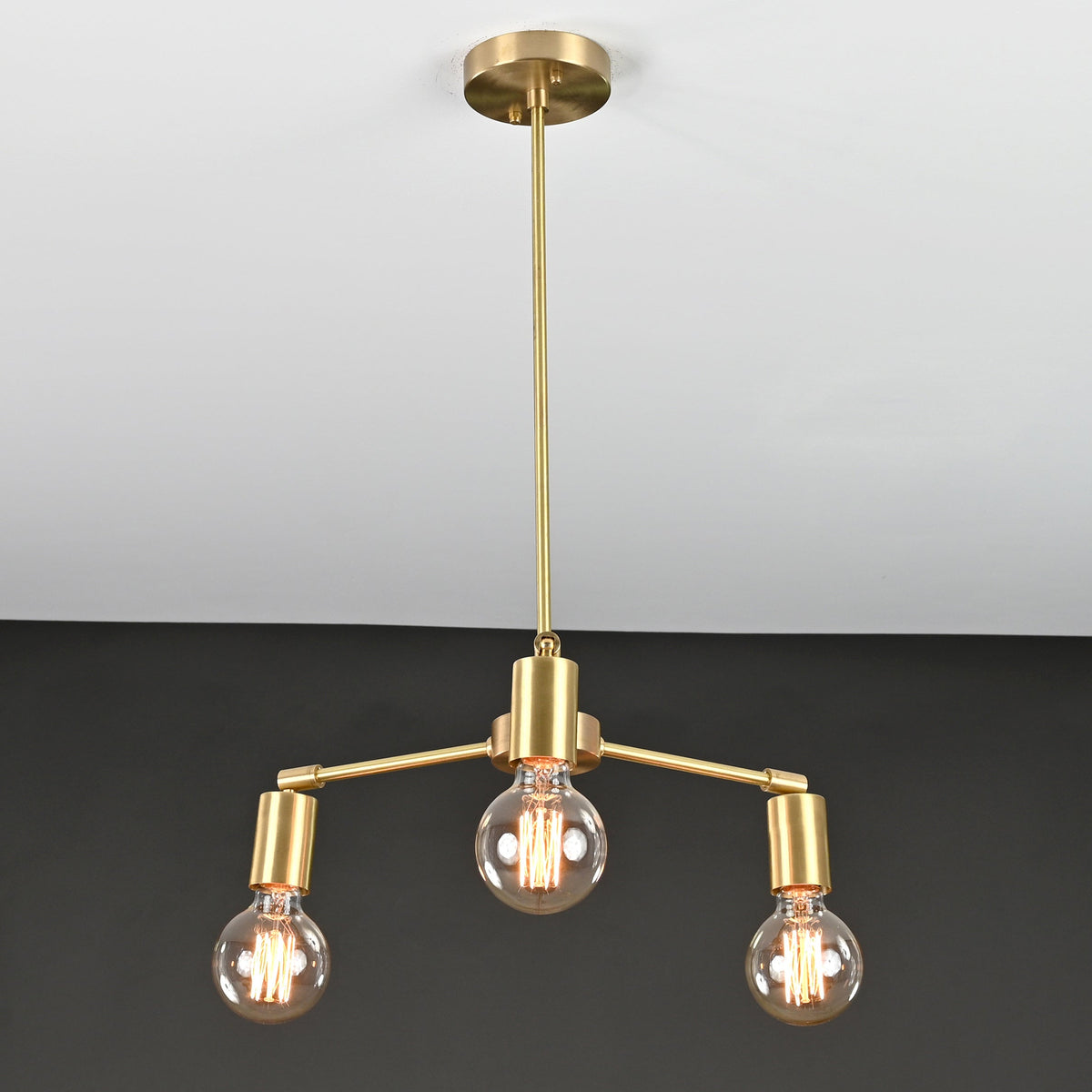 Paris Beacon Mid-century Chandelier - 3 Lights - 32173
