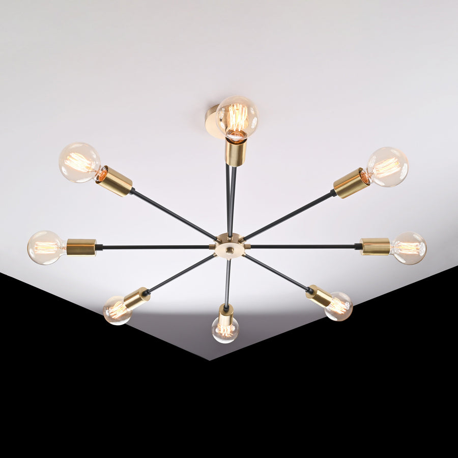 Copenhagen Vector - Chandelier - 8 Lights - 32199