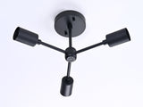 Barcelona Beacon Mid-century Chandelier - 3 Lights - 32206