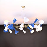 Monaco Pivot - Diabolo Mid-century Chandelier - 24 Lights - 32230