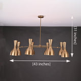 Barcelona Pivot - Diabolo Ceiling Chandelier - 16 Lights - 32236