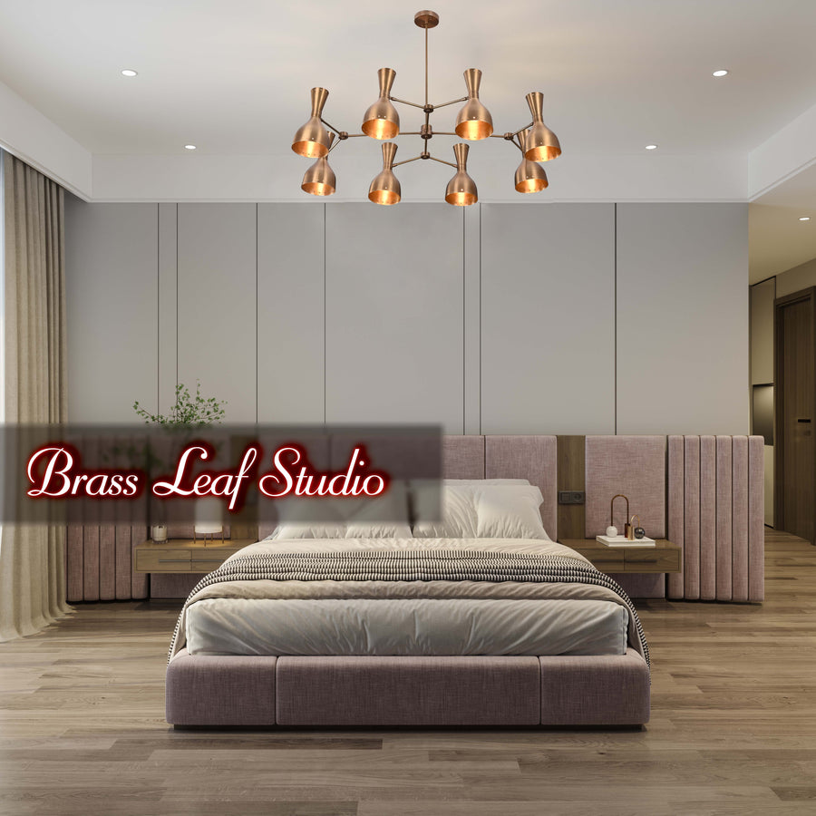 Barcelona Pivot - Diabolo Ceiling Chandelier - 16 Lights - 32236