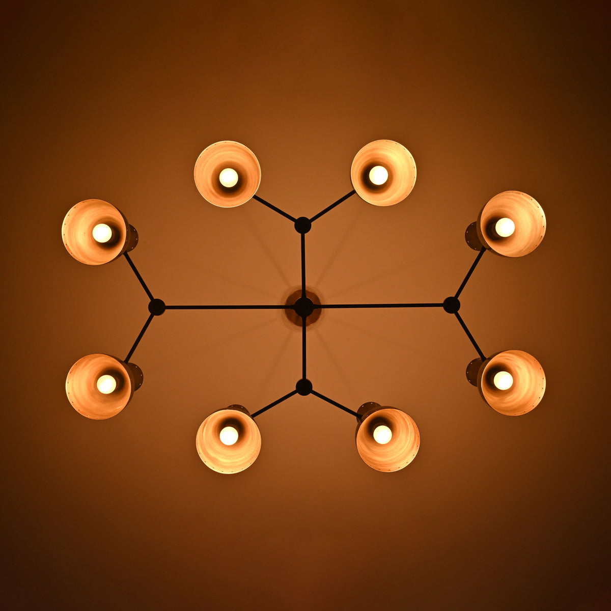 Barcelona Pivot - Diabolo Ceiling Chandelier - 16 Lights - 32236