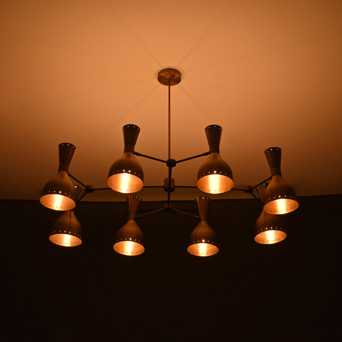 Barcelona Pivot - Diabolo Ceiling Chandelier - 16 Lights - 32236
