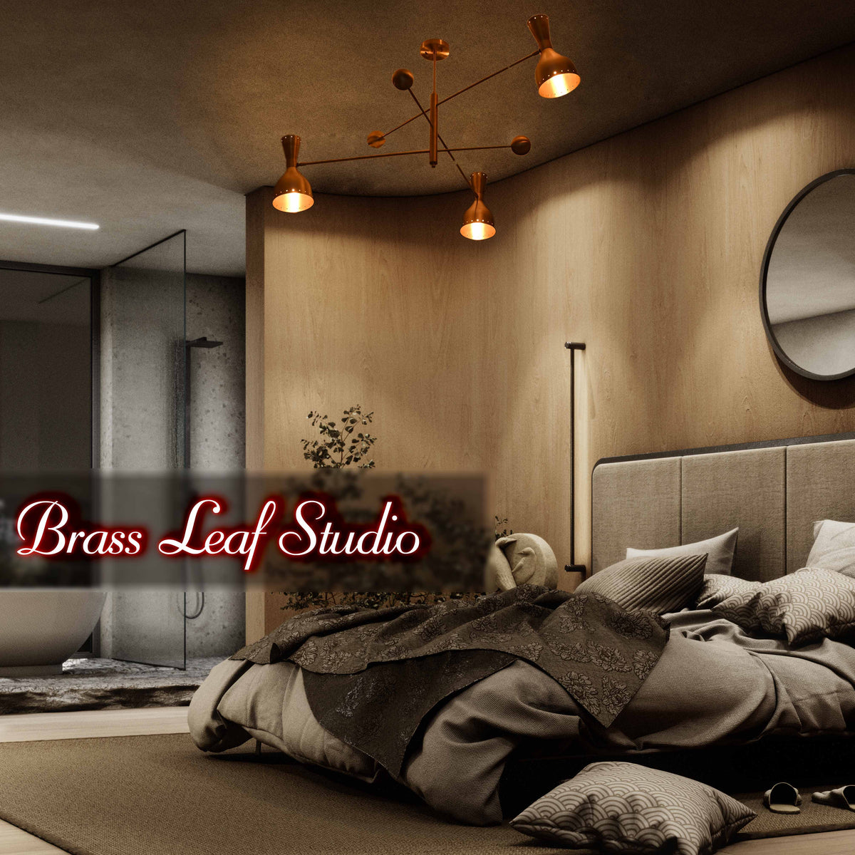 Lisbon Pivot - Diabolo Brass Chandelier - 6 Lights - 32237