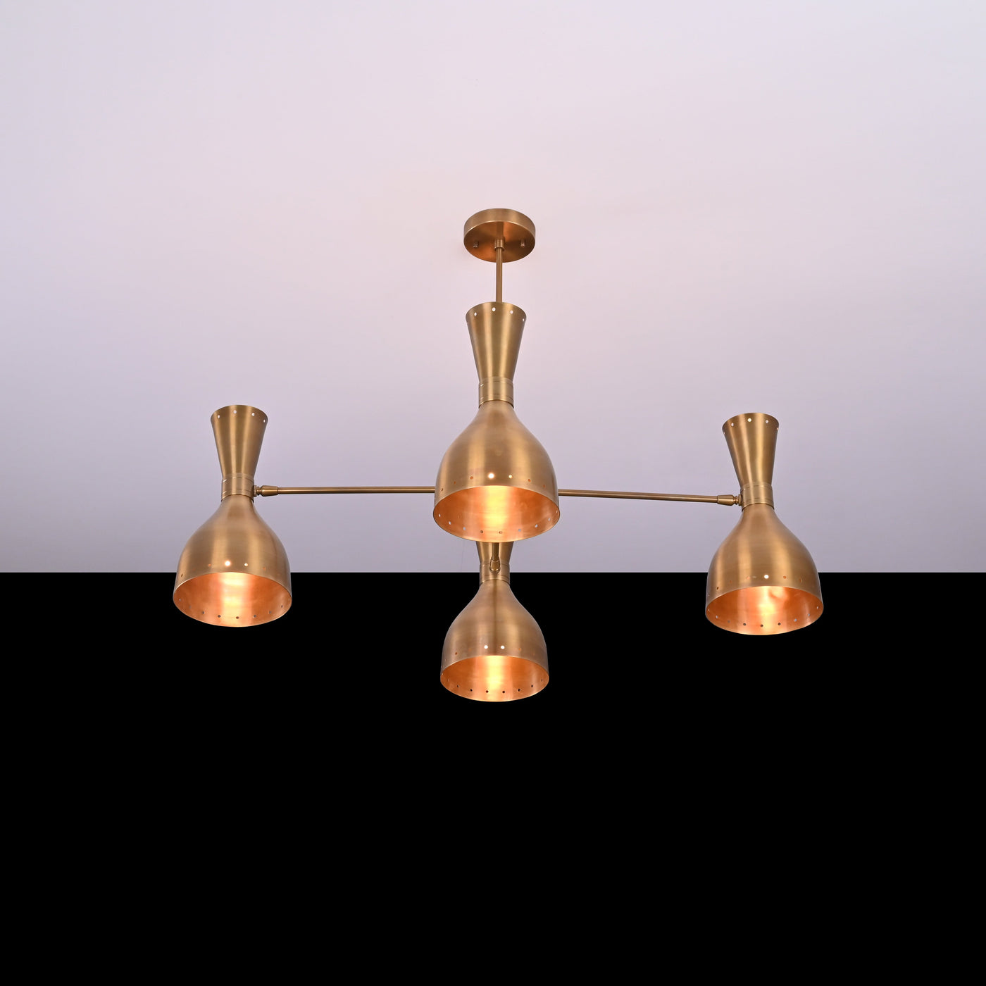 Havana Pivot - Diabolo Ceiling Chandelier - 8 Lights - 32238