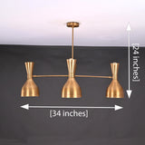 Havana Pivot - Diabolo Ceiling Chandelier - 8 Lights - 32238