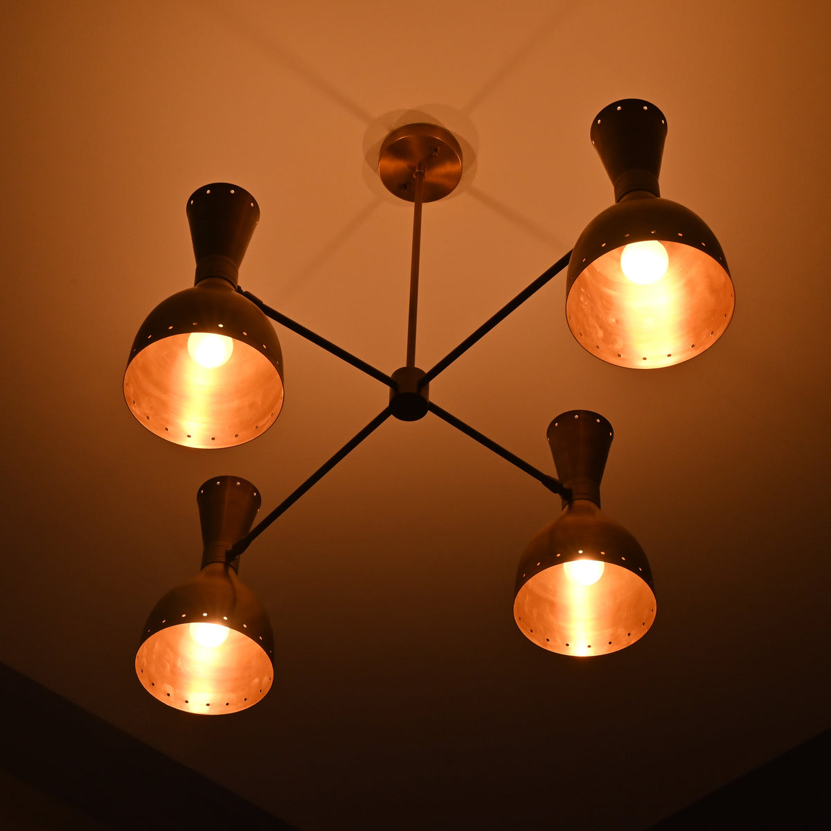 Havana Pivot - Diabolo Ceiling Chandelier - 8 Lights - 32238