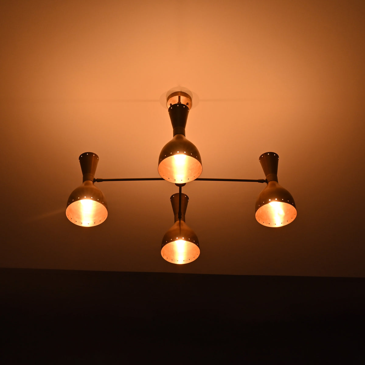 Havana Pivot - Diabolo Ceiling Chandelier - 8 Lights - 32238
