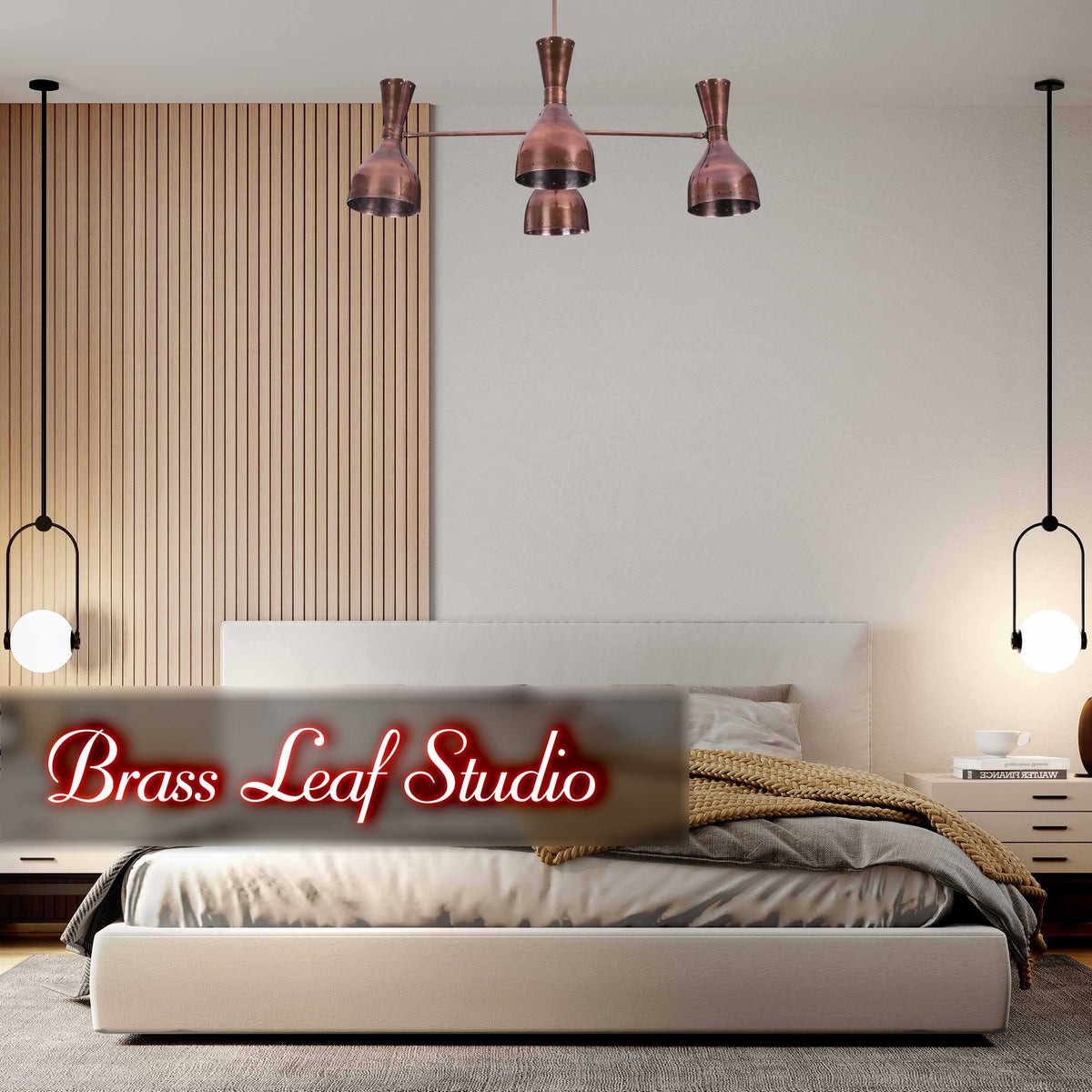 Berlin Pivot - Diabolo Mid-century Chandelier - 8 Lights - 32240