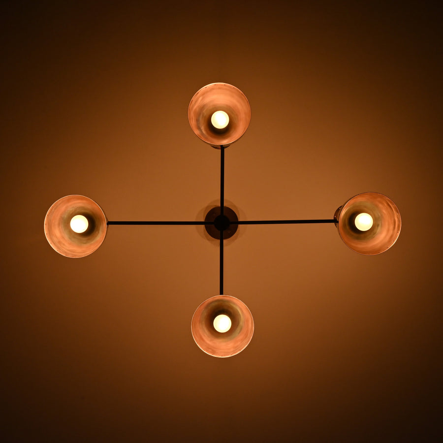 Berlin Pivot - Diabolo Mid-century Chandelier - 8 Lights - 32240