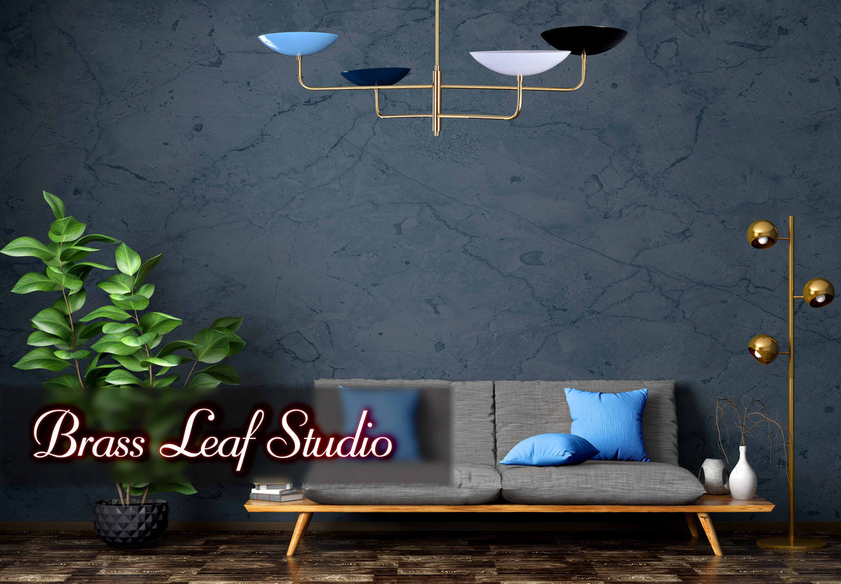 Paris Ortbital  -  Uplifting Ceiling Chandelier - 4 Lights - 32241