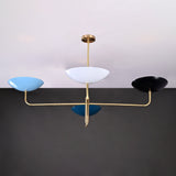 Paris Ortbital  -  Uplifting Ceiling Chandelier - 4 Lights - 32241