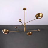 Oslo Orbital Mid-century Chandelier - 3 Lights - 32242