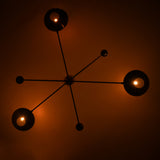 Oslo Orbital Mid-century Chandelier - 3 Lights - 32242