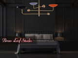 Milan Ortbital  -  Uplifting Mid-century Chandelier - 3 Lights - 32244