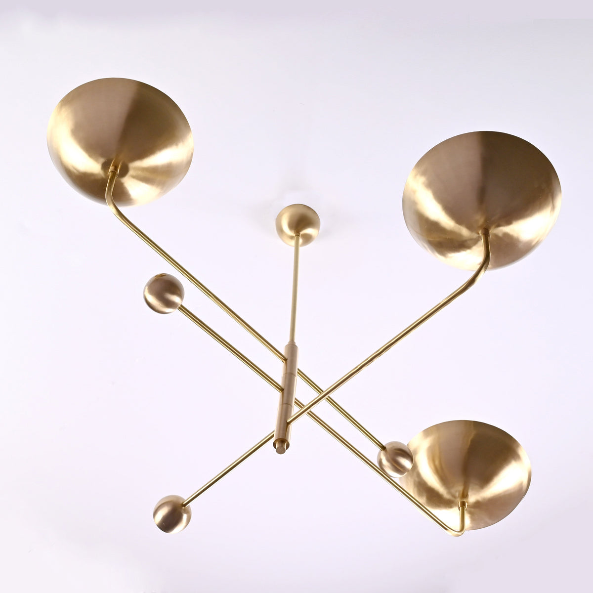 Tokyo Ortbital  -  Uplifting Mid-century Chandelier - 3 Lights - 32245