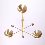Tokyo Ortbital  -  Uplifting Mid-century Chandelier - 3 Lights - 32245