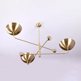 Tokyo Ortbital  -  Uplifting Mid-century Chandelier - 3 Lights - 32245
