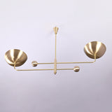 Stockholm Ortbital  -  Uplifting Ceiling Chandelier - 2 Lights - 32246