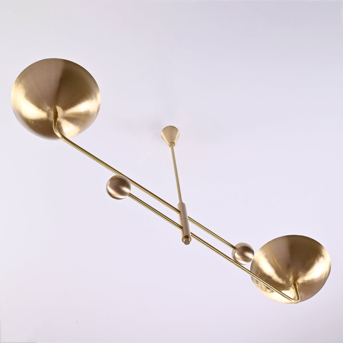 Stockholm Ortbital  -  Uplifting Ceiling Chandelier - 2 Lights - 32246