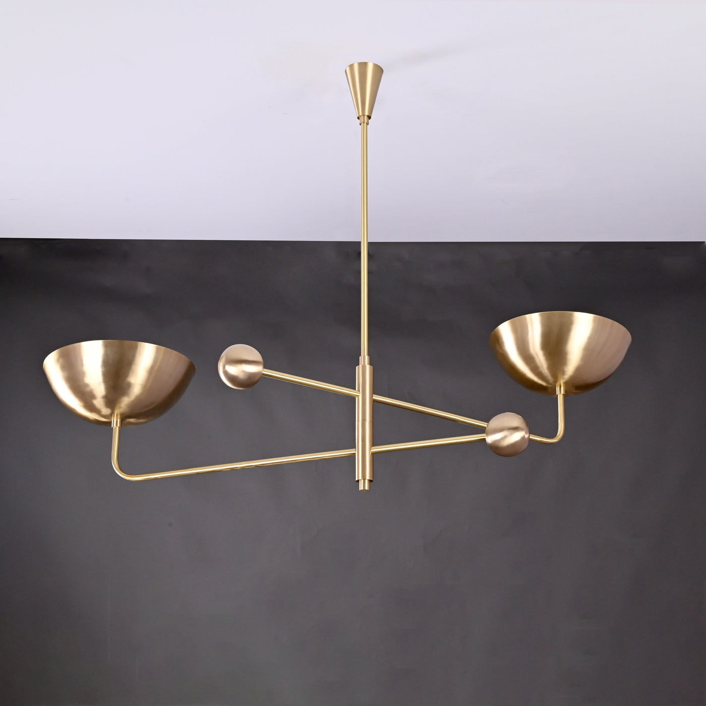 Stockholm Ortbital  -  Uplifting Ceiling Chandelier - 2 Lights - 32246