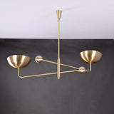 Stockholm Ortbital  -  Uplifting Ceiling Chandelier - 2 Lights - 32246