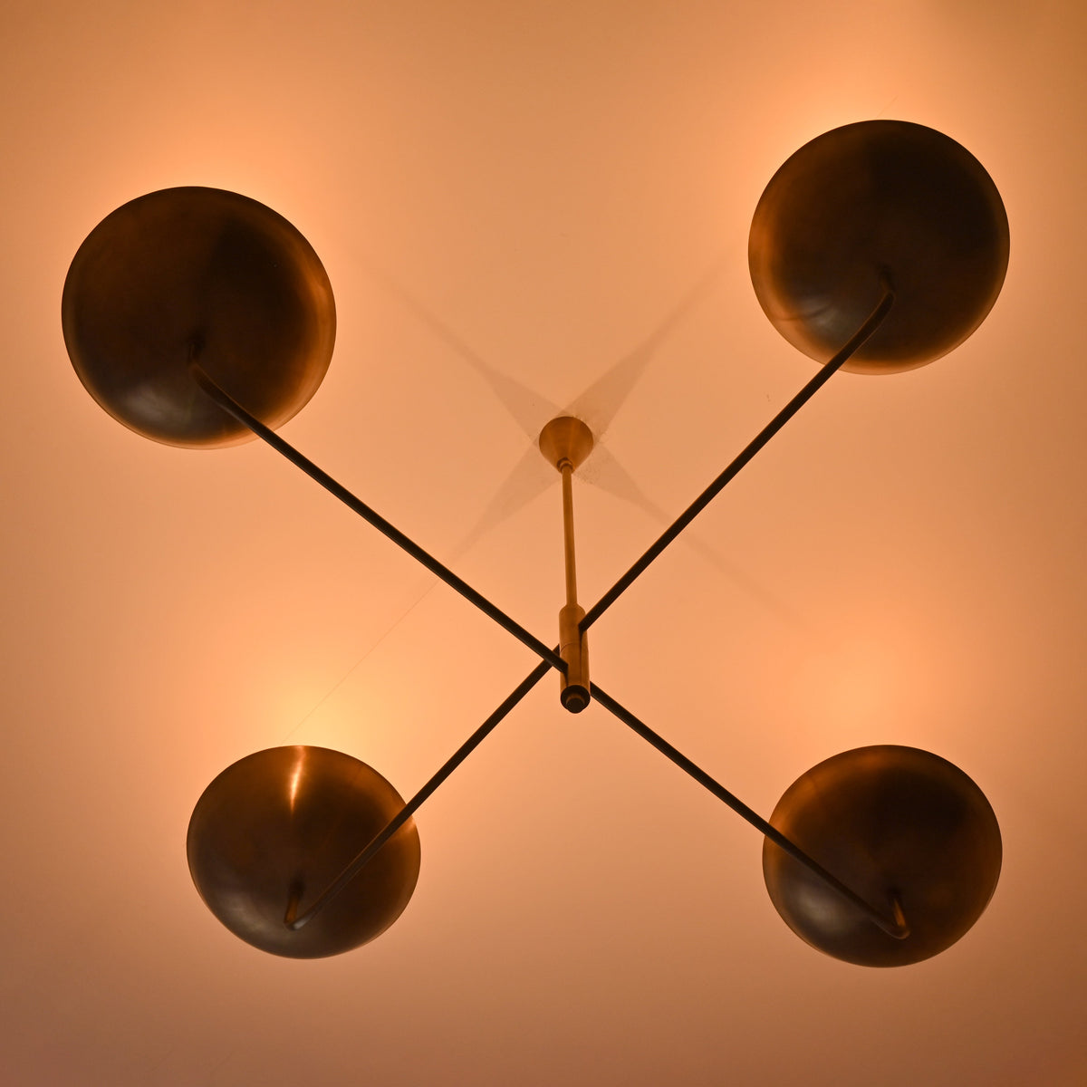 Kyoto Ortbital  -  Uplifting Pendant Chandelier - 4 Lights - 32249