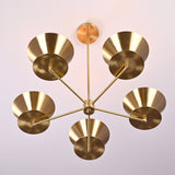 Lisbon Apex  -  Uplifting Chandelier - 5 Lights - 32256