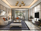 Lisbon Apex  -  Uplifting Chandelier - 5 Lights - 32256