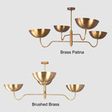 Cairo Ortbital  -  Uplifting Ceiling Chandelier - 4 Lights - 32359